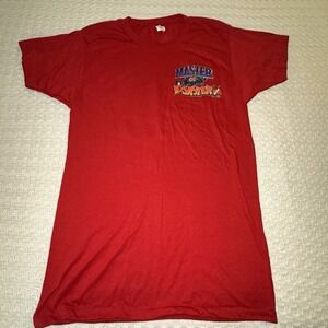 Rare Vintage Single Stitch Master Of Disaster Soft Mens 2XL Tee Shirt MINT